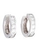 Earrings 14K 1.00ct Diamond Huggie Earrings