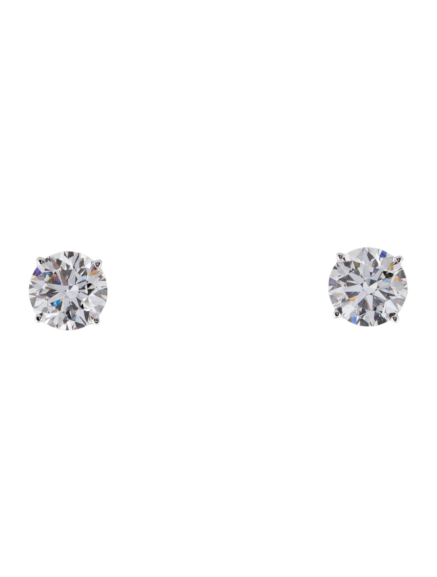 Earrings 14K 10.20ctw Lab-Grown Diamond Stud Earrings