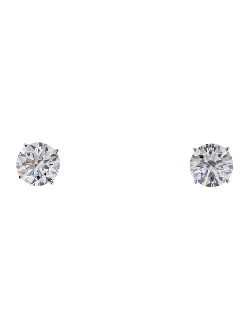 Earrings 14K 10.11ctw Lab-Grown Diamond Stud Earrings