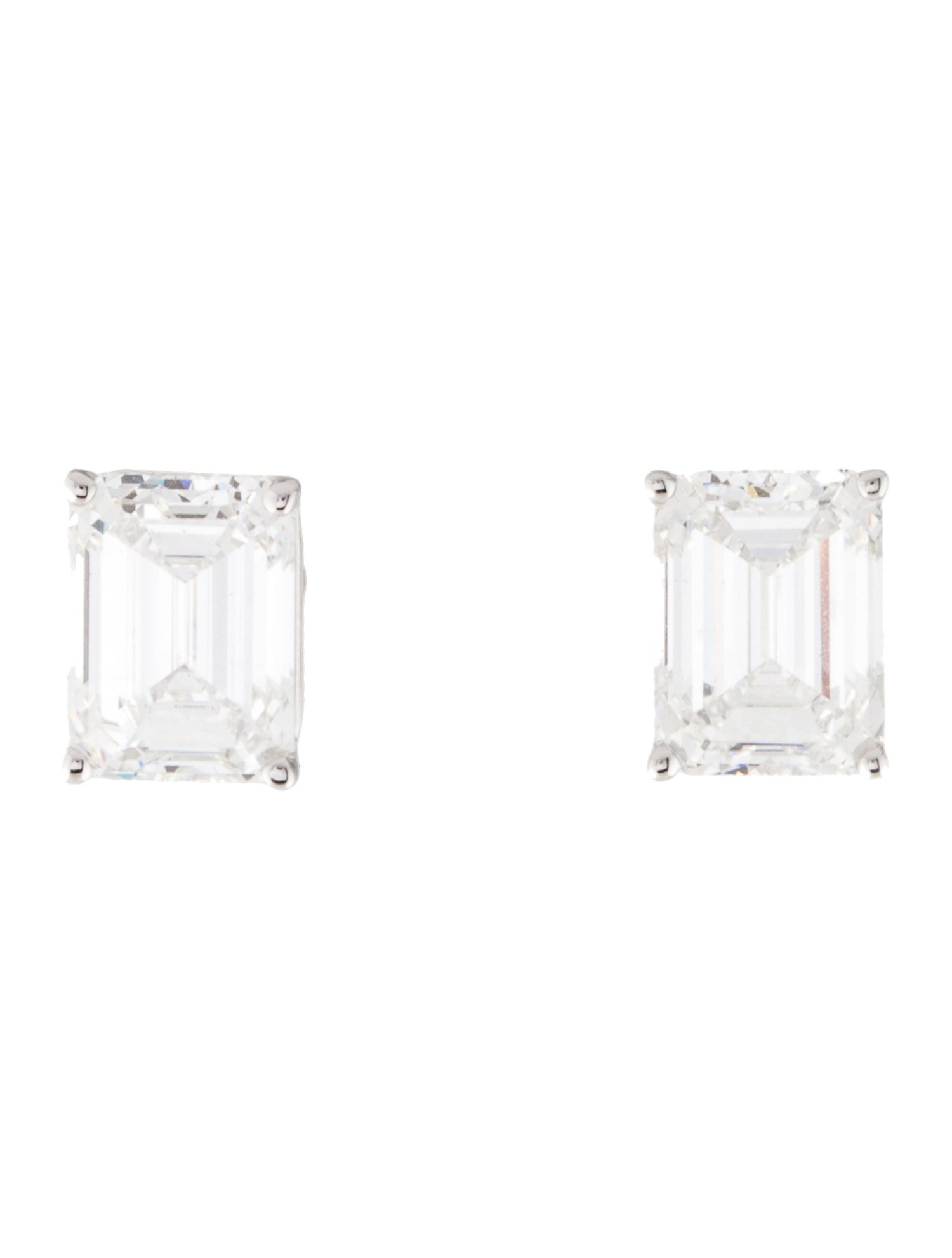 Earrings 14K 4.11ctw Lab-Grown Diamond Stud