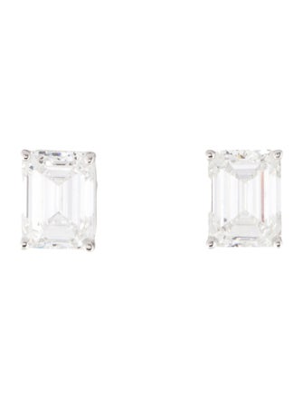 Earrings 14K 4.11ctw Lab-Grown Diamond Stud Earrings