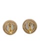 Earrings 14K Mabé Pearl Earclips
