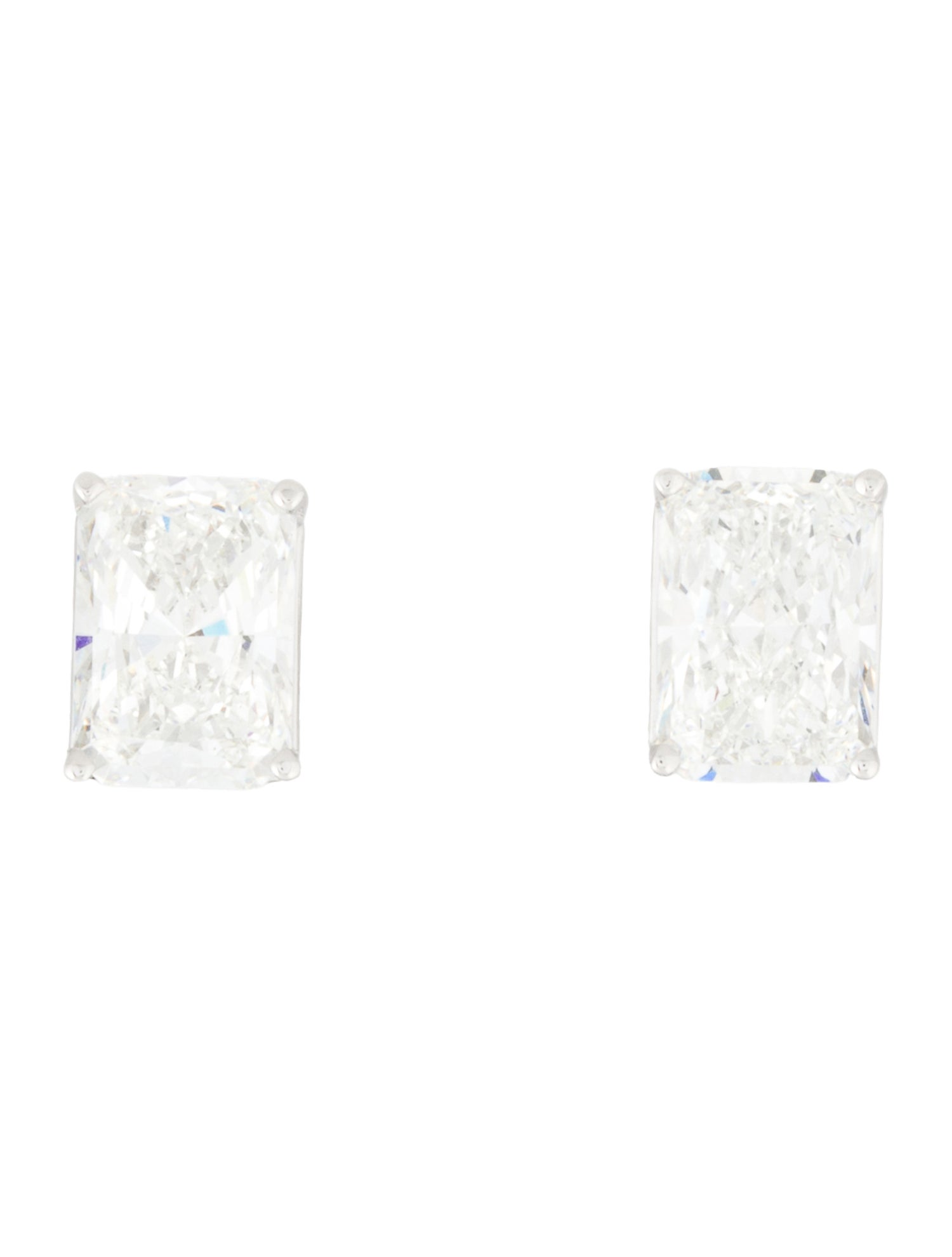 Earrings 14K 8.11ctw Lab-Grown Diamond Stud Earrings