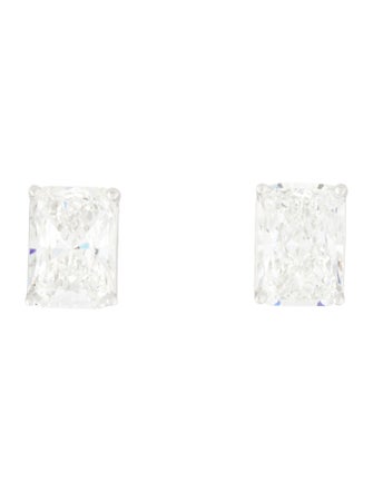Earrings 14K 8.11ctw Lab-Grown Diamond Stud Earrings