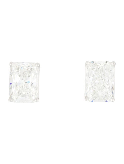 Earrings 14K 8.11ctw Lab-Grown Diamond Stud Earrings