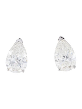 Earrings 14K 4.03ctw Lab-Grown Diamond Stud Earrings
