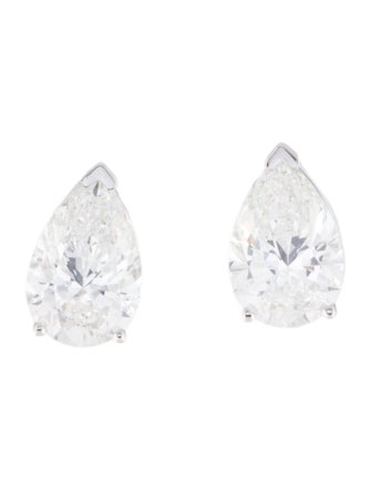 Earrings 14K 4.08ctw Lab-Grown Diamond Stud Earrings