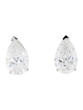 Earrings 14K 4.11ctw Lab-Grown Diamond Stud Earrings
