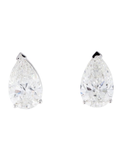 Earrings 14K 4.11ctw Lab-Grown Diamond Stud Earrings