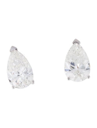 Earrings 14K 4.04ctw Lab-Grown Diamond Stud Earrings