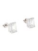 Earrings 14K 8.11ctw Lab-Grown Diamond Solitaire Stud Earrings