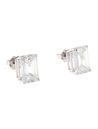 Earrings 14K 8.08ctw Lab-Grown Diamond Stud Earrings