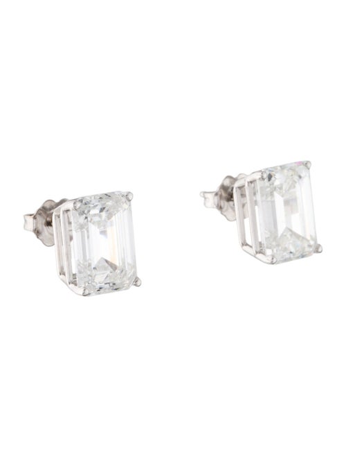 Earrings 14K 8.08ctw Lab-Grown Diamond Stud Earrings
