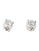 Earrings 14K 9.56ctw Lab-Grown Diamond Solitaire Stud Earrings