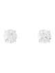 Earrings 14K 9.42ctw Lab-Grown Diamond Solitaire Stud Earrings