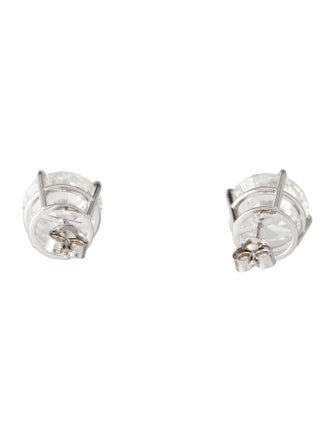 Earrings 14K 9.19ctw Lab-Grown Diamond Solitaire Stud Earrings