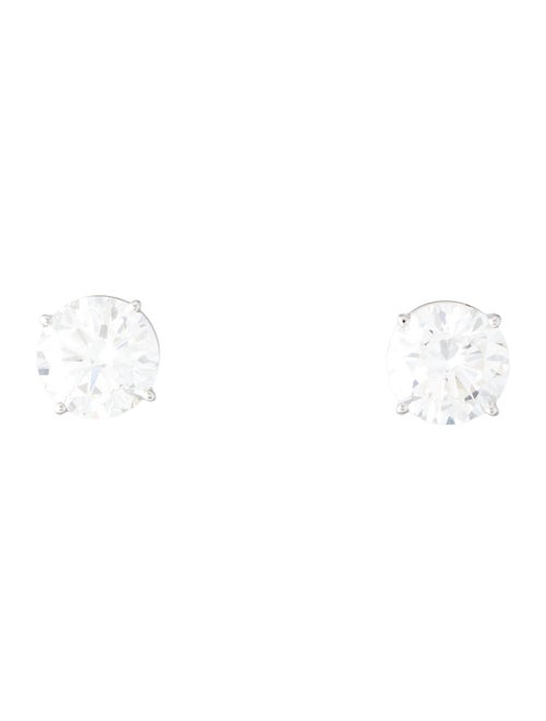 Earrings 14K 9.45ctw Lab-Grown Diamond Solaitire Stud Earrings