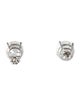 Earrings 14K 9.45ctw Lab-Grown Diamond Solaitire Stud Earrings