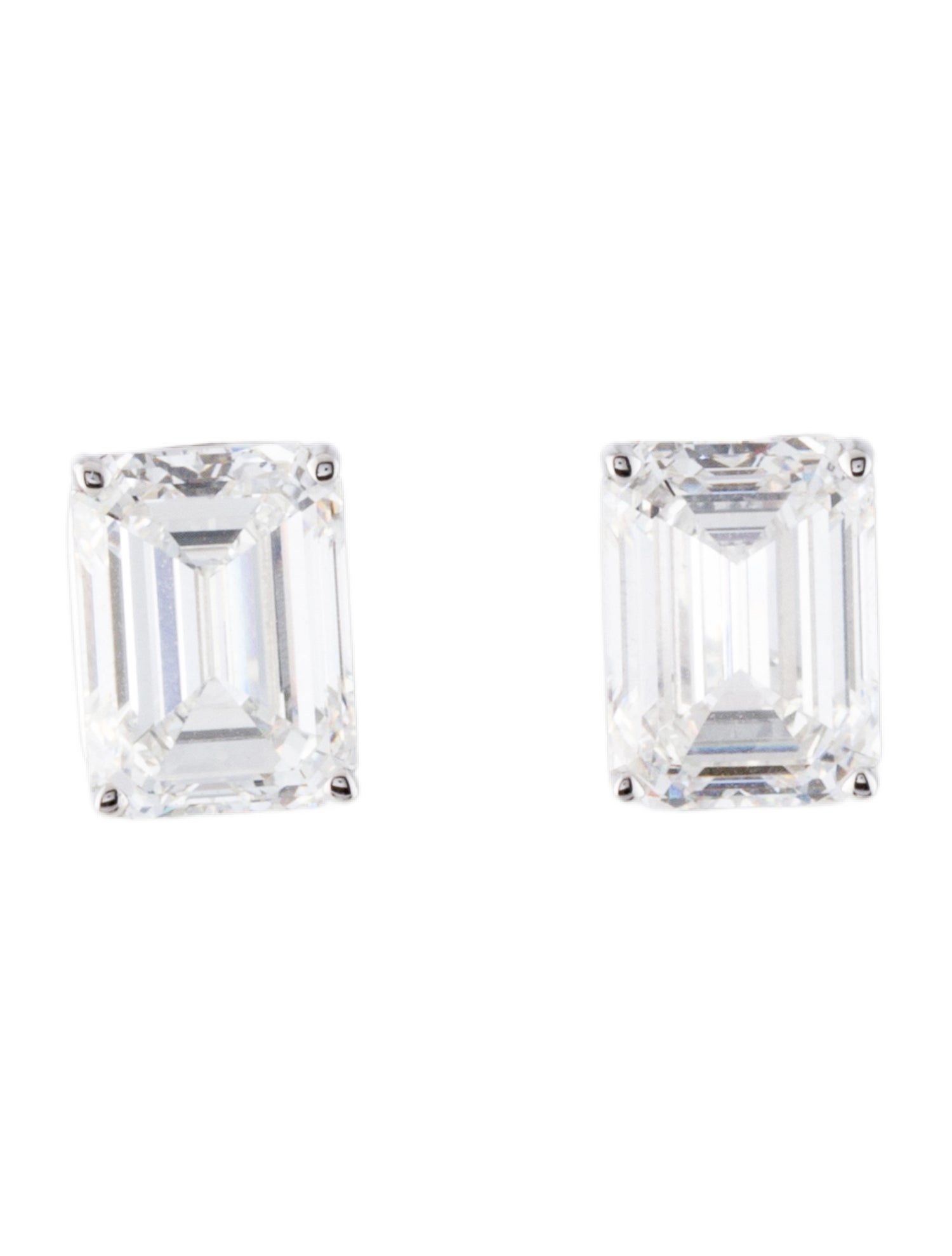 Earrings 14K 6.20ctw Lab-Grown Diamond Stud