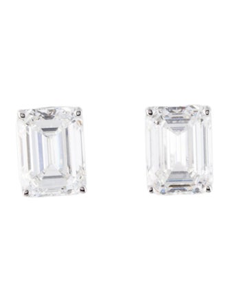 Earrings 14K 6.20ctw Lab-Grown Diamond Stud Earrings
