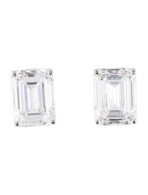 Earrings 14K 6.20ctw Lab-Grown Diamond Stud Earrings