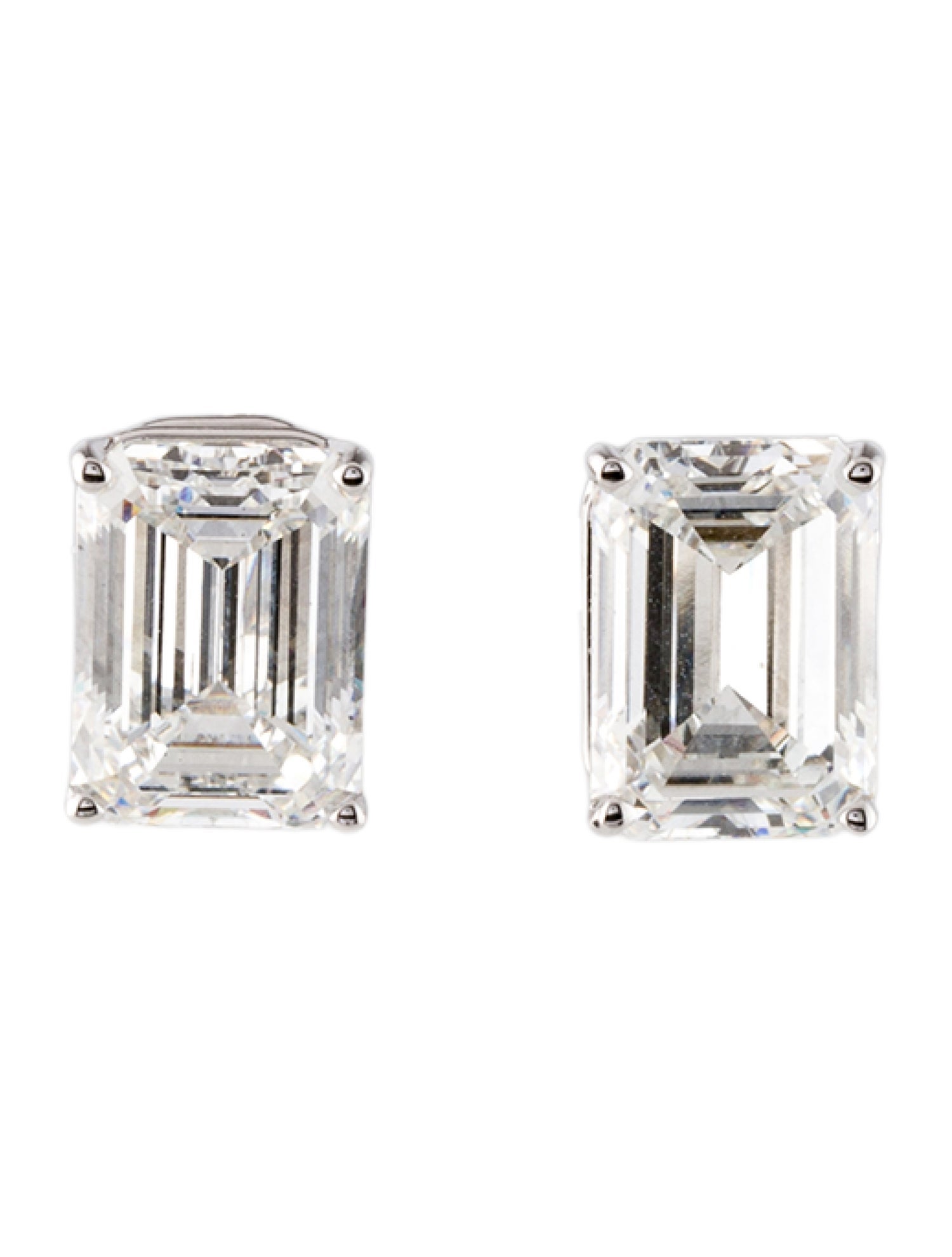 Earrings 14K 6.20ctw Lab-Grown Diamond Stud