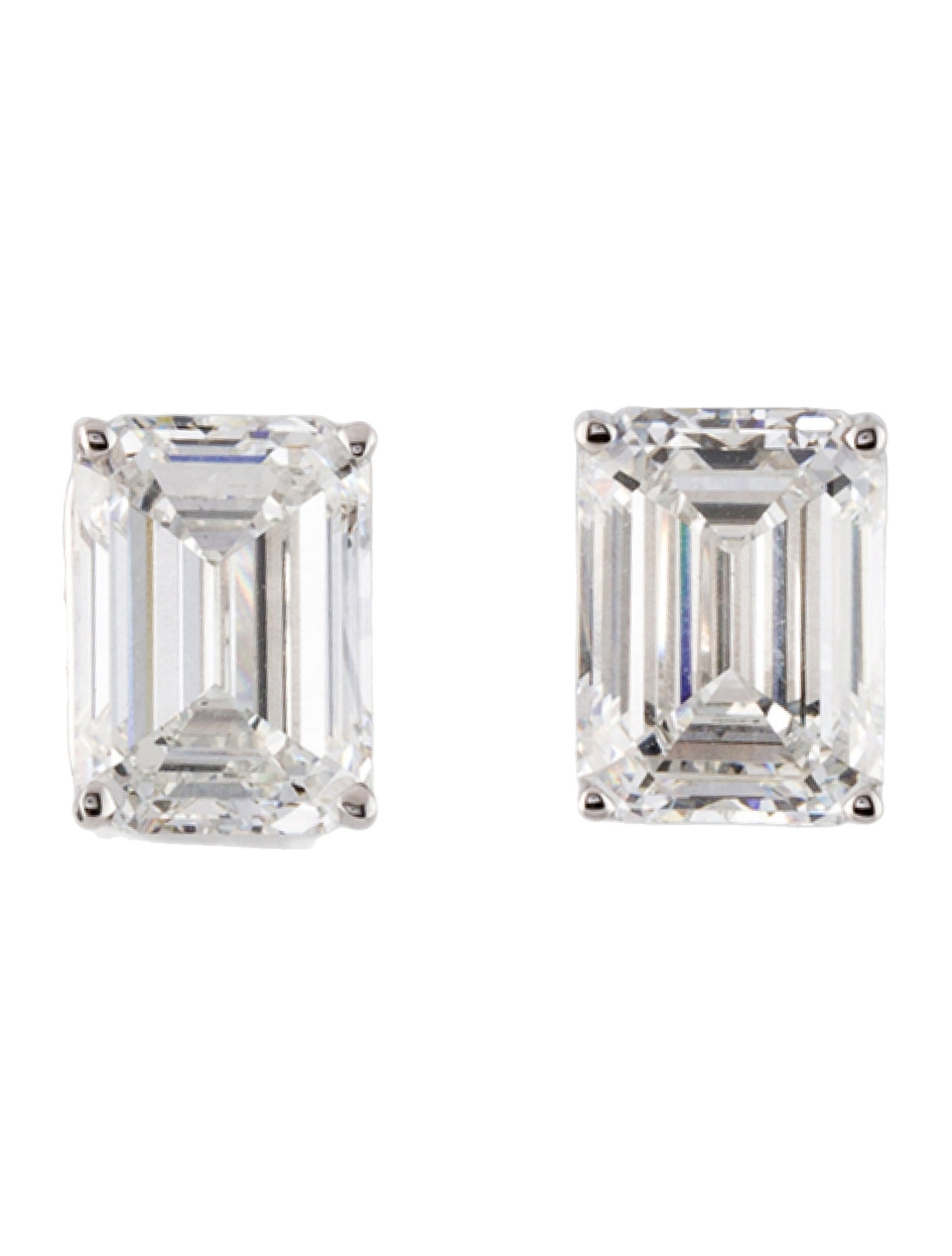 Earrings 14K 6.20ctw Lab-Grown Diamond Stud