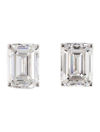 Earrings 14K 6.20ctw Lab-Grown Diamond Stud Earrings