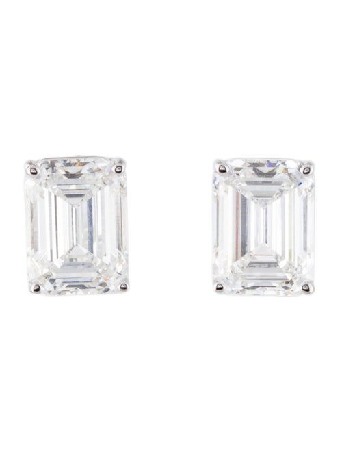 Earrings 14K 6.13ctw Lab-Grown Diamond Stud Earrings