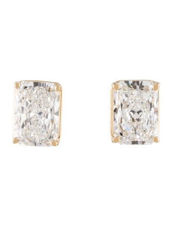 Earrings 14K 6.06ctw Lab-Grown Diamond Stud Earrings