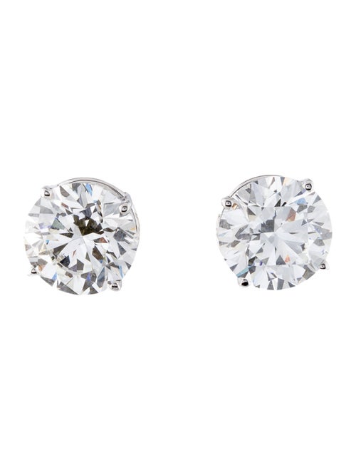 Earrings 14K 7.82ctw Lab-Grown Diamond Stud Earrings