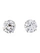 Earrings 14K 7.82ctw Lab-Grown Diamond Stud Earrings