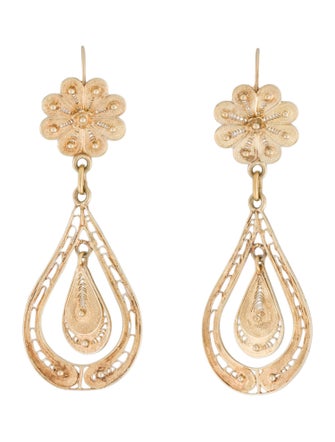 Earrings 14K Drop Earrings
