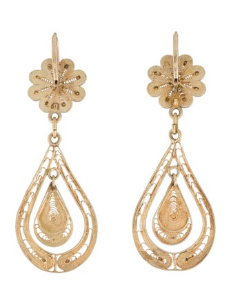 Earrings 14K Drop Earrings