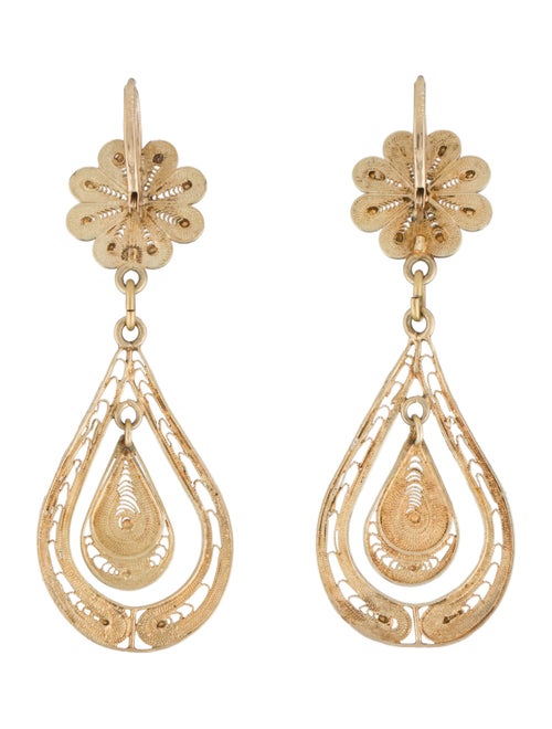 Earrings 14K Drop Earrings