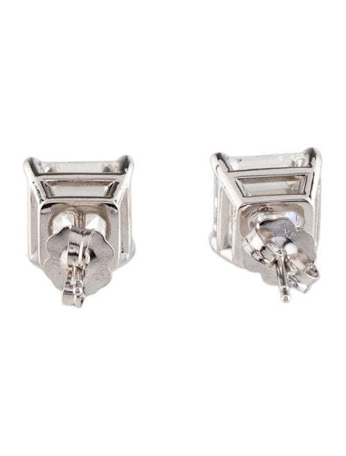 Earrings 14K 5.00ctw Lab-Grown Diamond Solitaire Stud Earrings