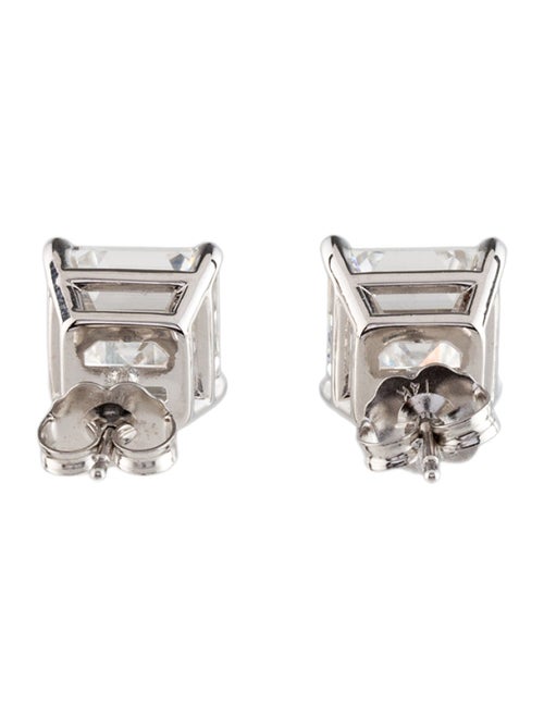 Earrings 14K 5.00ctw Lab-Grown Diamond Solitaire Stud Earrings