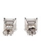 Earrings 14K 5.00ctw Lab-Grown Diamond Solitaire Stud Earrings