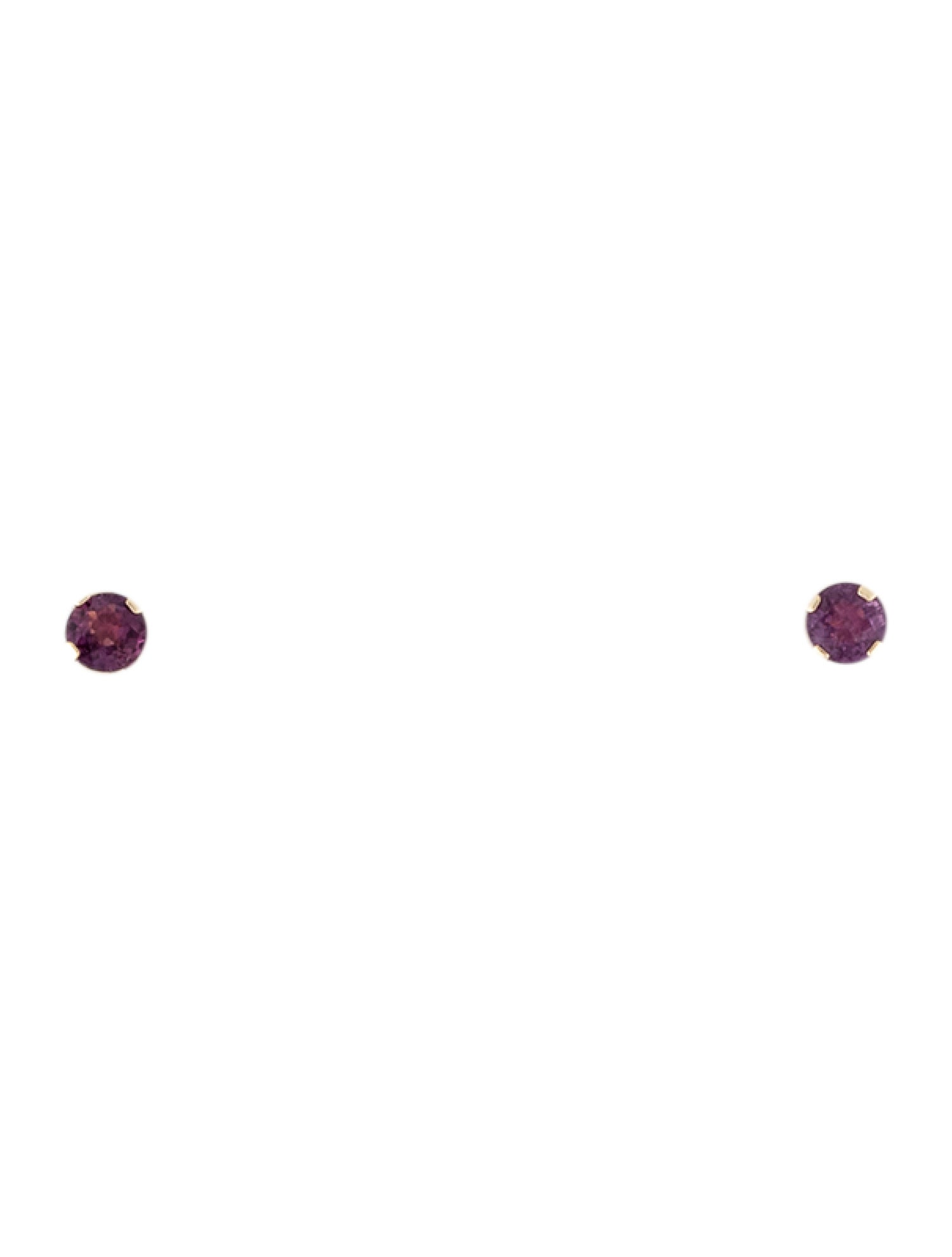 Earrings 14K Sapphire Single Stud
