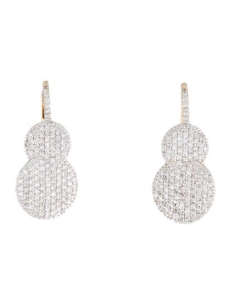 Earrings 14K 1.26ctw Diamond Drop Earrings