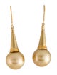 Earrings 18K Pearl Drop Earrings