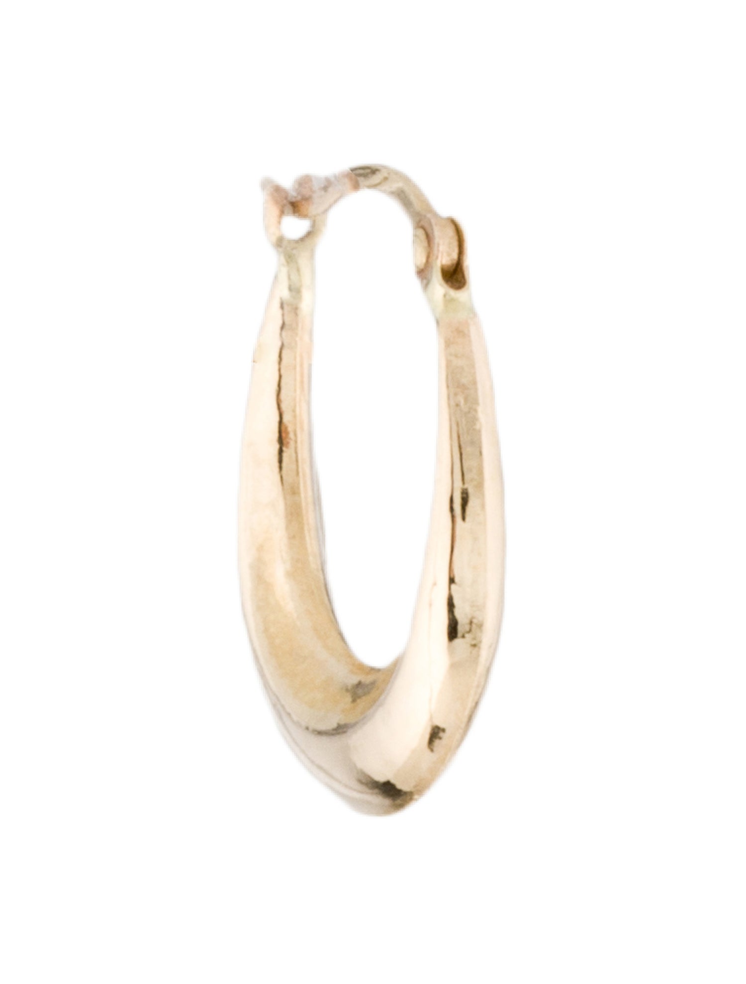 Earrings 14K Single Huggie