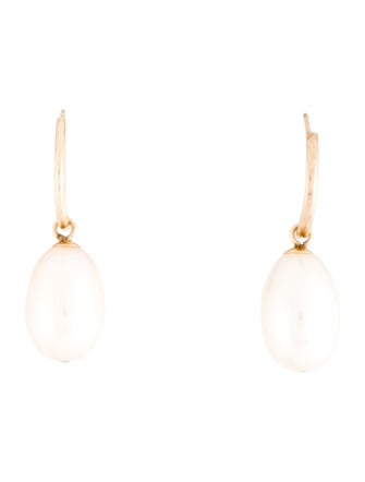 Earrings 14K Pearl Drop Earrings