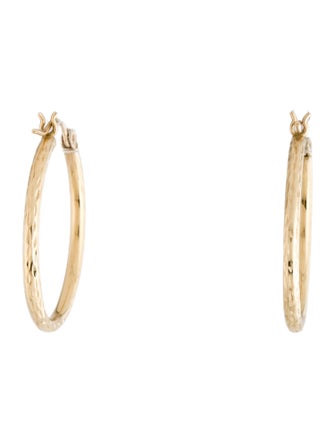 Earrings 14K Hoop Earrings