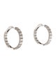 Earrings 14K Diamond Inside-Out Hoop Earrings