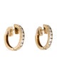 Earrings 14K Diamond Hoop Earrings