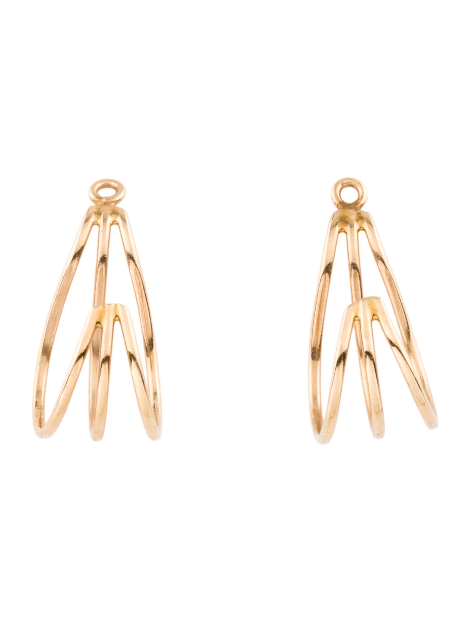 Earrings 14K J Earring Enhancers