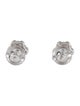 Earrings 14K Diamond Cluster Stud Earrings
