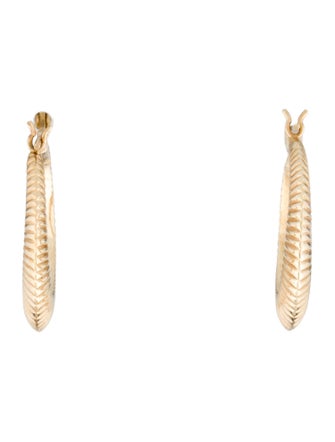 Earrings 14K Hoop Earrings