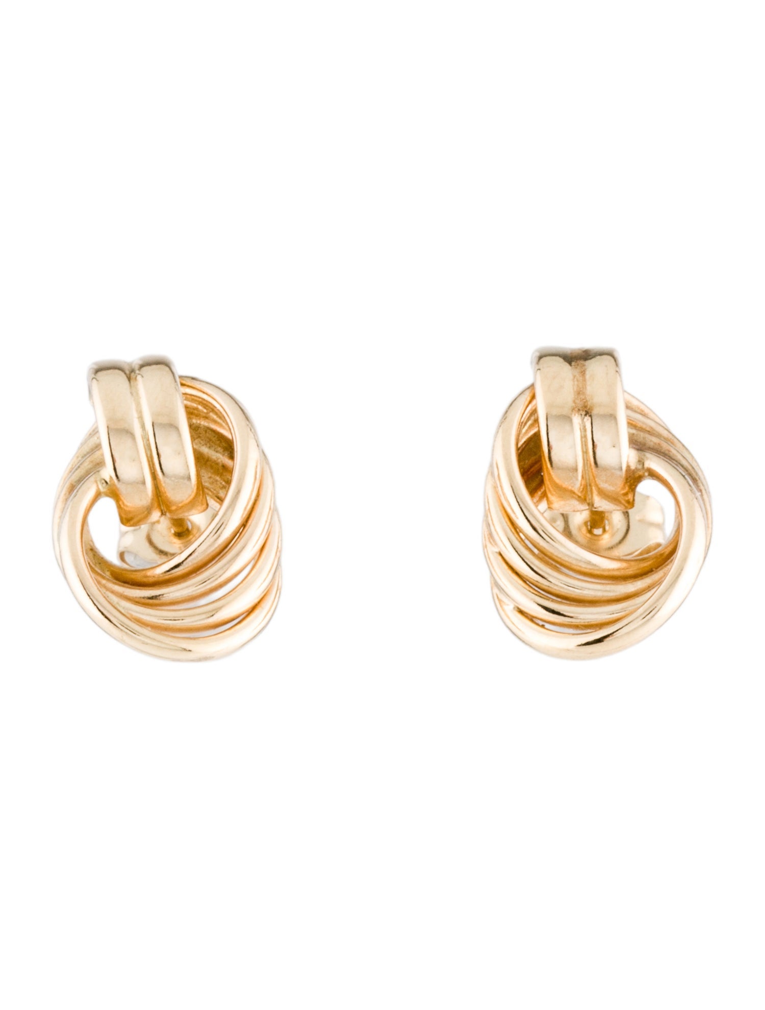 Earrings 14K Knot Studs